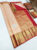 Kanjivaram Pure Wedding Silk Saree Light Peach Color w/ Blouse