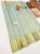 Kanjivaram Pure Wedding Silk Saree Light Blue Color w/ Blouse