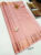 Kanjivaram Pure Wedding Silk Saree Peach Color w/ Blouse