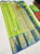 Latest Design Kanjivaram Pure Wedding Silk Saree Parrot Green Color w/ Blouse