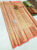 Floral Kanjivaram Pure Wedding Silk Saree Peach Color w/ Blouse