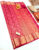 Parrot Design Kanjivaram Pure Wedding Silk Saree Pink Color w/ Blouse