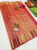 Unique Design Kanjivaram Pure Wedding Silk Saree Pink Color w/ Blouse