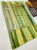 Kanjivaram Pure Wedding Silk Saree Pista Green Color w/ Blouse