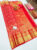 New Design Kanjivaram Pure Wedding Silk Saree Red Color w/ Blouse