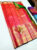 Big Border Kanjivaram Pure Wedding Silk Saree Rose Color w/ Blouse
