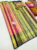 Kanjivaram Pure Wedding Silk Saree Rose Color w/ Blouse