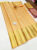 Kanjivaram Pure Wedding Silk Saree Sandal Color w/ Blouse