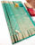 Parrot Design Kanjivaram Pure Wedding Silk Saree Teal Green Color w/ Blouse