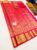 Kanjivaram Pure Wedding Silk Saree Rose Color w/ Blouse