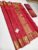 New Design Pure Kanjivaram Fancy Silk Saree Red Color w/ Blouse