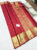 Trendy Design Pure Kanjivaram Fancy Silk Saree Apple Red Color w/ Blouse
