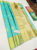 Pure Kanjivaram Fancy Silk Saree Blue Color w/ Blouse