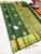 Vaira Oosi Checked Design Pure Kanjivaram Fancy Silk Saree Bottle Green Color w/ Blouse