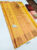 Pure Kanjivaram Fancy Silk Saree Butter Yellow Color w/ Blouse