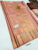 Pure Kanjivaram Fancy Silk Saree Dark Peach Color w/ Blouse