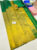 New Design Pure Kanjivaram Fancy Silk Saree Green Color w/ Blouse