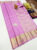 Pure Kanjivaram Fancy Silk Saree Lavender Color w/ Blouse