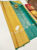 Pure Kanjivaram Fancy Silk Saree Lemon Yellow Color w/ Blouse