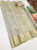 New Design Pure Kanjivaram Fancy Silk Saree Light Gray Color w/ Blouse