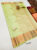 New Trendy Design Pure Kanjivaram Fancy Silk Saree Light Green Color