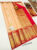 Latest Design Pure Kanjivaram Fancy Silk Saree Peach Color w/ Blouse