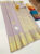 Pure Kanjivaram Fancy Silk Saree Light Purple Color w/ Blouse