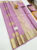 Pure Kanjivaram Fancy Silk Saree Lotus Color