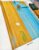 Mango Design Pure Kanjivaram Fancy Silk Saree Mustard Yellow Color w/ Blouse