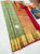 Unique Design Pure Kanjivaram Fancy Silk Saree Olive Green Color w/ Blouse