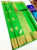 Pure Kanjivaram Fancy Silk Saree Parrot Green Color w/ Blouse