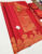 Unique New Design Pure Kanjivaram Fancy Silk Saree Red Color w/ Blouse