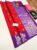 Pure Kanjivaram Fancy Silk Saree Red Color W/ Blouse