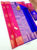 Pure Kanjivaram Fancy Silk Saree Rose Color w/ Blouse