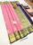 New Design Pure Kanjivaram Fancy Silk Saree Rose Color w/ Blouse