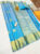 Pure Kanjivaram Fancy Silk Saree Sky Blue Color