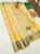 Trendy Design Pure Soft Silk Saree Butter Yellow Color w/ Blouse