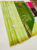 Pure Soft Silks Saree Light Green Color w/ Blouse