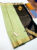 Beauti Design Pure Soft Silk Saree Light Pista Color w/ Blouse