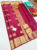 New Design Pure Soft Silks Saree Magenta Color w/ Blouse