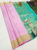 Pure Soft Silk Saree Rose Color w/ Blouse