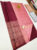 Pure Soft Silks Saree Kumkum Red Color w/ Blouse