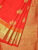 Red Kanchipuram Silk Saree Mango with Butta Design