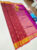 Trendy Design Semi Soft Silk Saree Light Weight Apple Red Color w/ Blouse