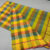 Semi Soft Silk Sarees Light Weight (Yellow Multi, Green Multi) Color