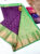 High Fancy Kanjivaram Silk Sarees Mix Thilagam Design (Sky Blue, Pink, Purple, Violet) Colors