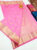 New Design High Fancy Kanjivaram Silk Sarees Mix Rose Color