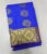 Kanchipuram Gift Silk Flower Design Sarees Blue Color