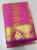 Mango and Flower Design Kanjivaram Gift Silk Sarees Fuscia Rose Color