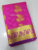 Kanchi Gift Silk Leaves Design Sarees Hot Pink Color